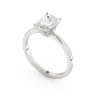 White gold - Central diamond 1.5 ct - view 1