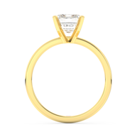Yellow gold - Central diamond 2.0 ct - view 6