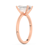 Rose gold - Central diamond 2.0 ct - view 5