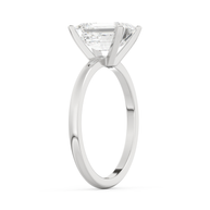 White gold - Central diamond 2.0 ct - view 5