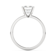 White gold - Central diamond 2.0 ct - view 6