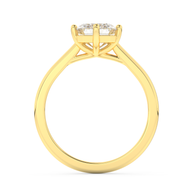 Yellow gold - Central diamond 2.0 ct - view 6