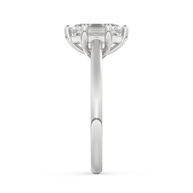 White gold - Central diamond 2.0 ct - view 7