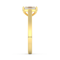 Yellow gold - Central diamond 1.0 ct - view 7