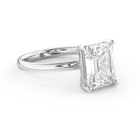 White gold - Central diamond 3.0 ct - view 3