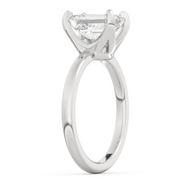 White gold - Central diamond 2.0 ct - view 5