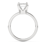 White gold - Central diamond 2.0 ct - view 6