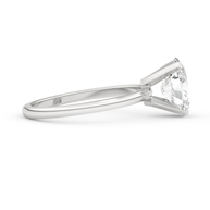 White gold - Central diamond 2.0 ct - view 3