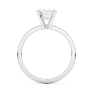 White gold - Central diamond 2.0 ct - view 6