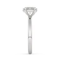 White gold - Central diamond 1.0 ct - view 7