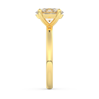 Yellow gold - Central diamond 2.0 ct - view 7