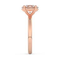 Rose gold - Central diamond 2.0 ct - view 7