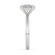 White gold - Central diamond 2.0 ct - view 7