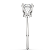 White gold - Central diamond 1.0 ct - view 7