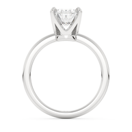 White gold - Central diamond 2.0 ct - view 6