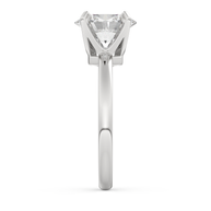 White gold - Central diamond 2.0 ct - view 7