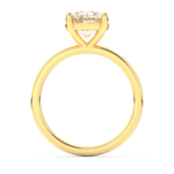 Yellow gold - Central diamond 2.0 ct - view 6