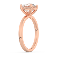 Rose gold - Central diamond 2.0 ct - view 5