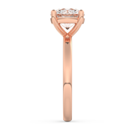 Rose gold - Central diamond 2.0 ct - view 7