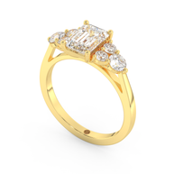 Yellow gold - Central diamond 1.5 ct - view 1