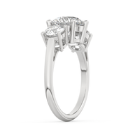 White gold - Central diamond 2.0 ct - view 5