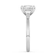 White gold - Central diamond 2.0 ct - view 7