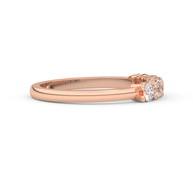 Band - Rose gold 0.75 ct - view 3