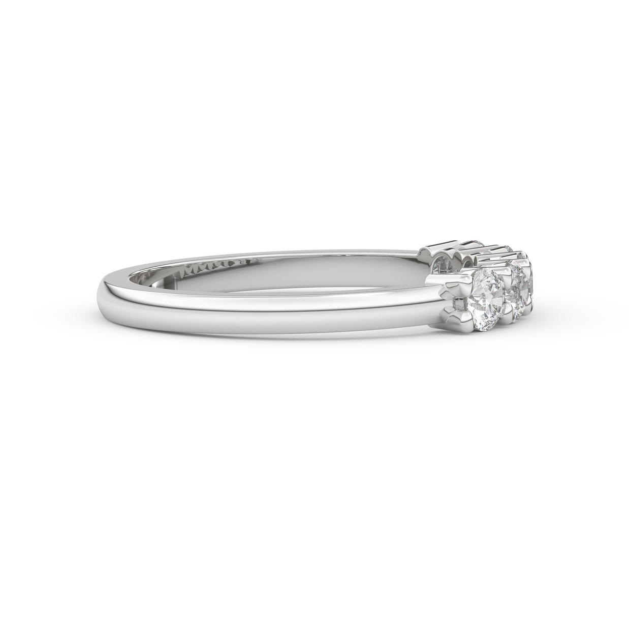 Band - White gold 0.75 ct - view 3
