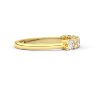 Band - Yellow gold 1.00 ct - view 3