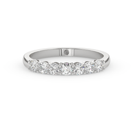 Band - White gold 0.49 ct - view 2