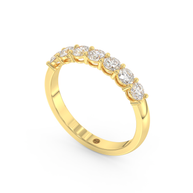 Band - Yellow gold 0.70 ct - view 1