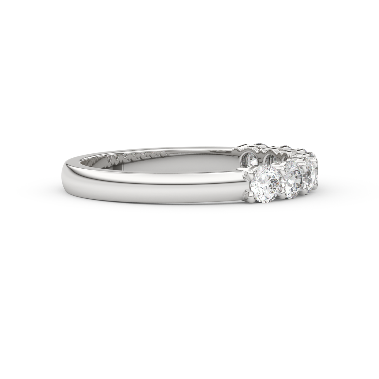Band - White gold 0.70 ct - view 3