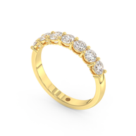 Band - Yellow gold 1.050 ct - view 1