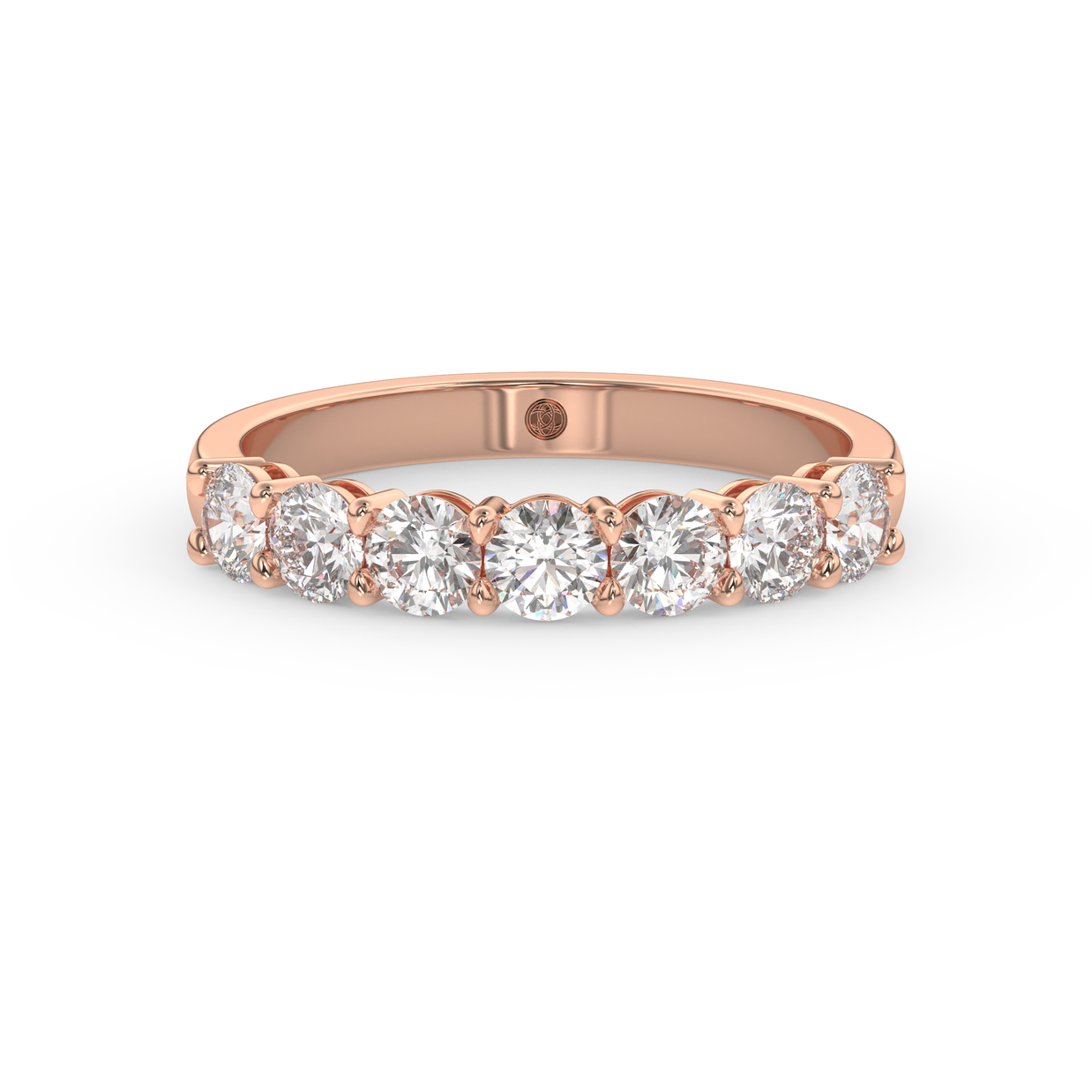 Band - Rose gold 1.050 ct - view 2