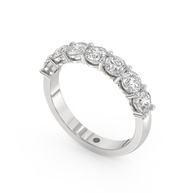 Band - White gold 1.40 ct - view 1