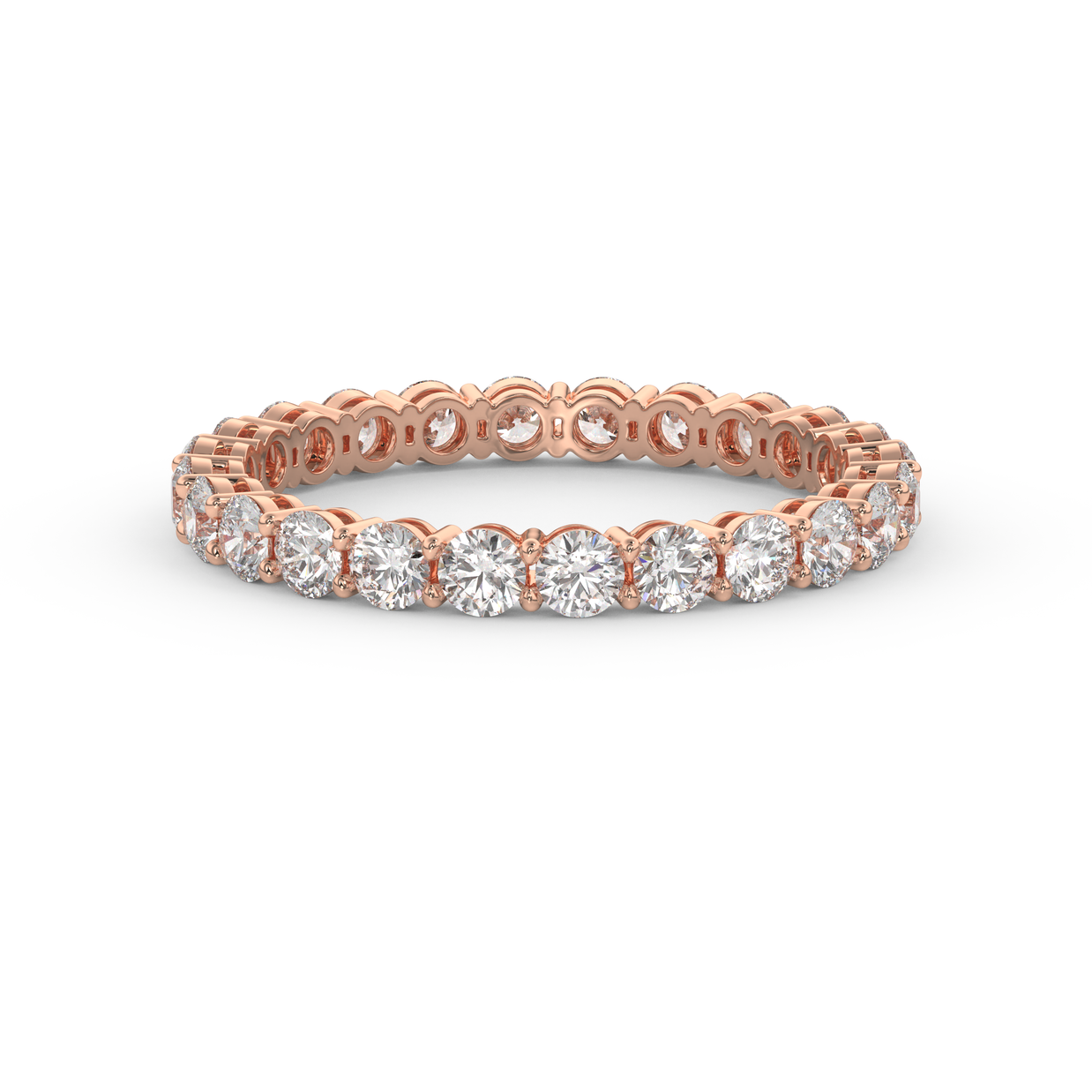 Band - Rose gold 1.0 ct - view 3