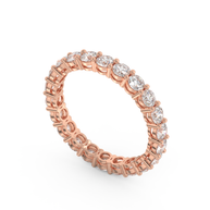 Band - Rose gold 1.3 ct - view 1